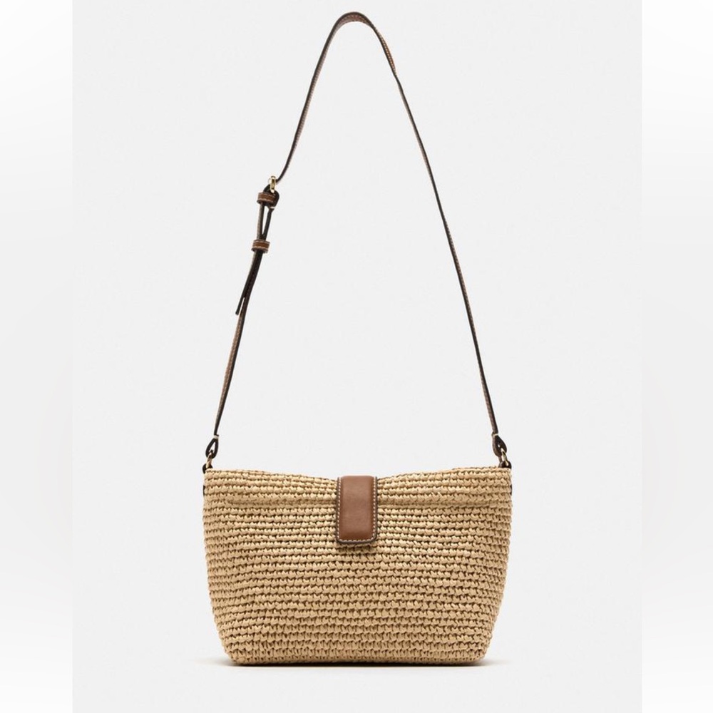 Zara Woven Crossbody - New